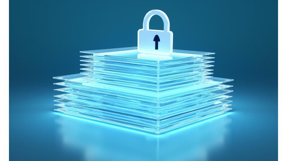 Symbolický obrázek složitých právních dokumentů a digitálních ikon pro ochranu dat a soukromí, zdůrazňující dodržování GDPR a digitální bezpečnost.